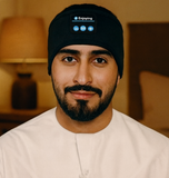 سماعات النوم الرياضية اللاسلكية : ربطة رأس بلوتوث مع مكبرات صوت HD رفيعة جدًا لنوم هادئ وتمارين مفعمة بالطاقة! (Copy)