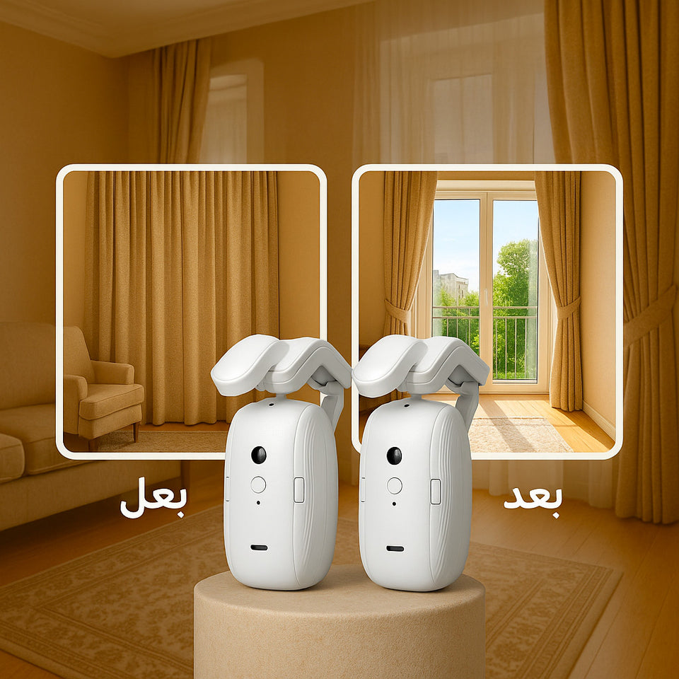 محرك ستائر تويا الذكي – افتح نوافذ منزلك بضغطة هاتف وأيقظ يومك بالراحة والأناقة